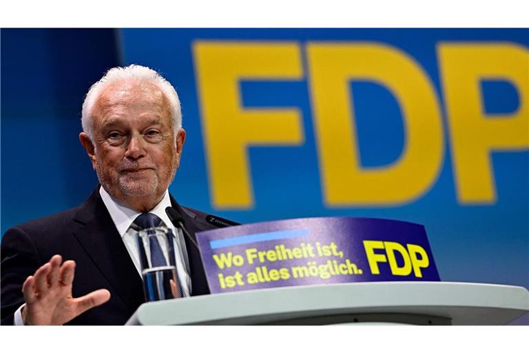 Wolfgang Kubicki ist neuer Bundesvorsitzender der FDP.