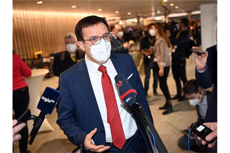 Wolfgang Reinhart, Vorsitzender der CDU-Fraktion im Landtag von Baden-Württemberg. Foto: Sebastian Gollnow/dpa/Aktuell