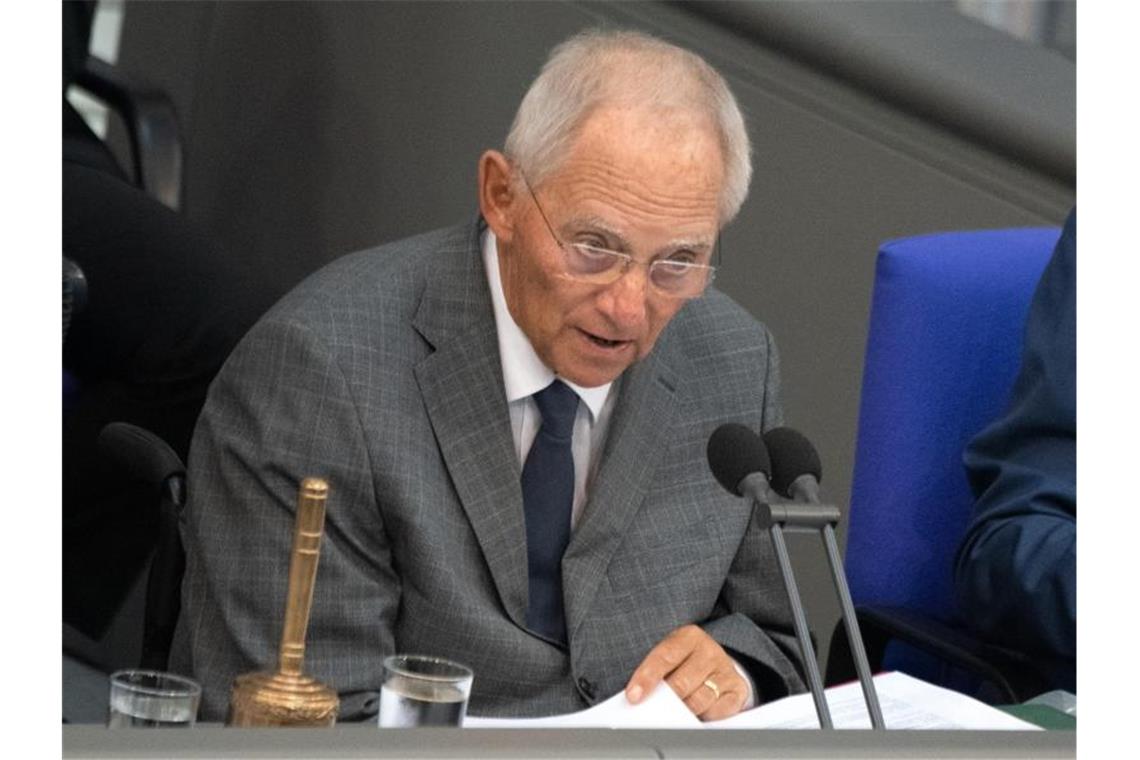 Bundestagspräsident Schäuble beim Jüdischen Forum der CDU