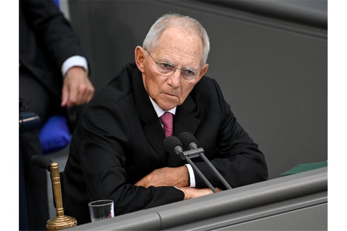 Wolfgang Schäuble (CDU), Präsident des Deutschen Bundestages. Foto: Britta Pedersen/dpa-Zentralbild/dpa/Aktuell