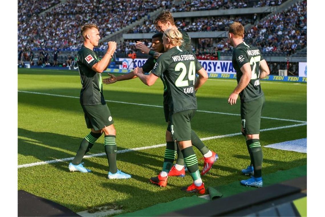 Wolfsburg gewinnt bei Hertha BSC mit 3:0. Foto: Andreas Gora