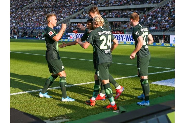 Wolfsburg gewinnt bei Hertha BSC mit 3:0. Foto: Andreas Gora