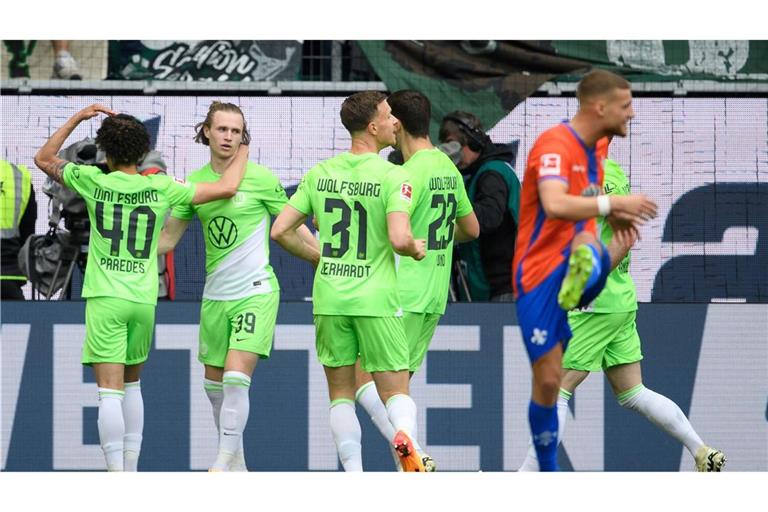 Wolfsburg holte sich im Heimspiel gegen Darmstadt die drei Punkte.