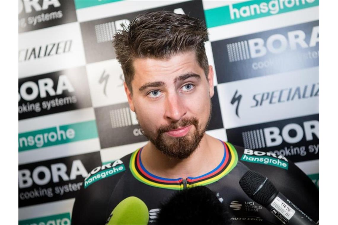 Skepsis an Tour-Austragung wächst - Sagan entspannt Wollte in diesem Jahr eigentlich Tour und Giro fahren: Bora-hansgrohe-Profi Peter Sagan. Foto: Matthias Balk/dpa