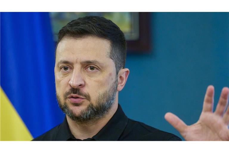 Wolodymyr Selenskyj hat sich zu Neuwahlen bereit erklärt (Archivbild).