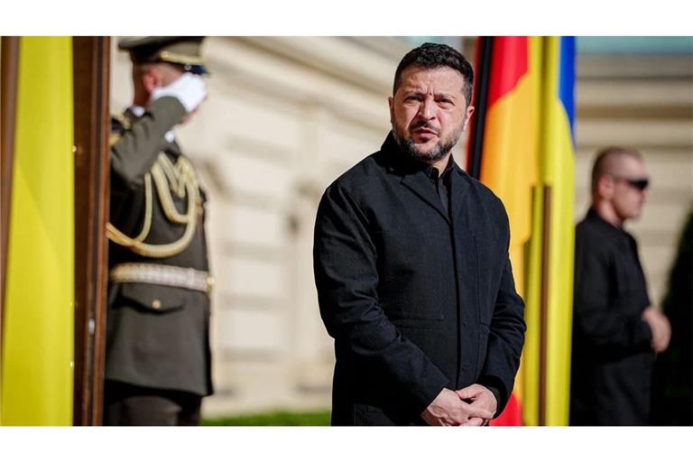 Wolodymyr Selenskyj hofft trotz der verstärkten russischen Angriffe auf sein Land auf eine baldige Wiederaufnahme von Gesprächen über eine Beendigung des Kriegs (Archivbild).