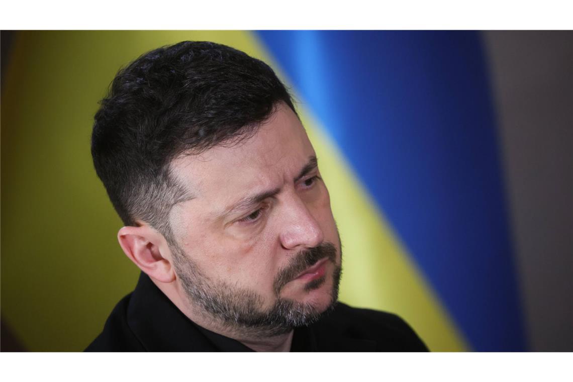 Wolodymyr Selenskyj, Präsident der Ukraine (Archivbild).