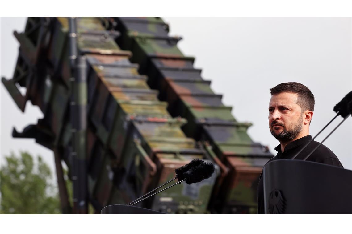 Russland attackiert Kiew erneut mit Kampfdrohnen Wolodymyr Selenskyj, Präsident der Ukraine (Archivbild).
