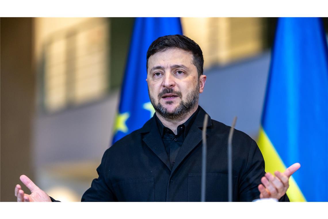 Wolodymyr Selenskyj, Präsident der Ukraine (Symbolbild).