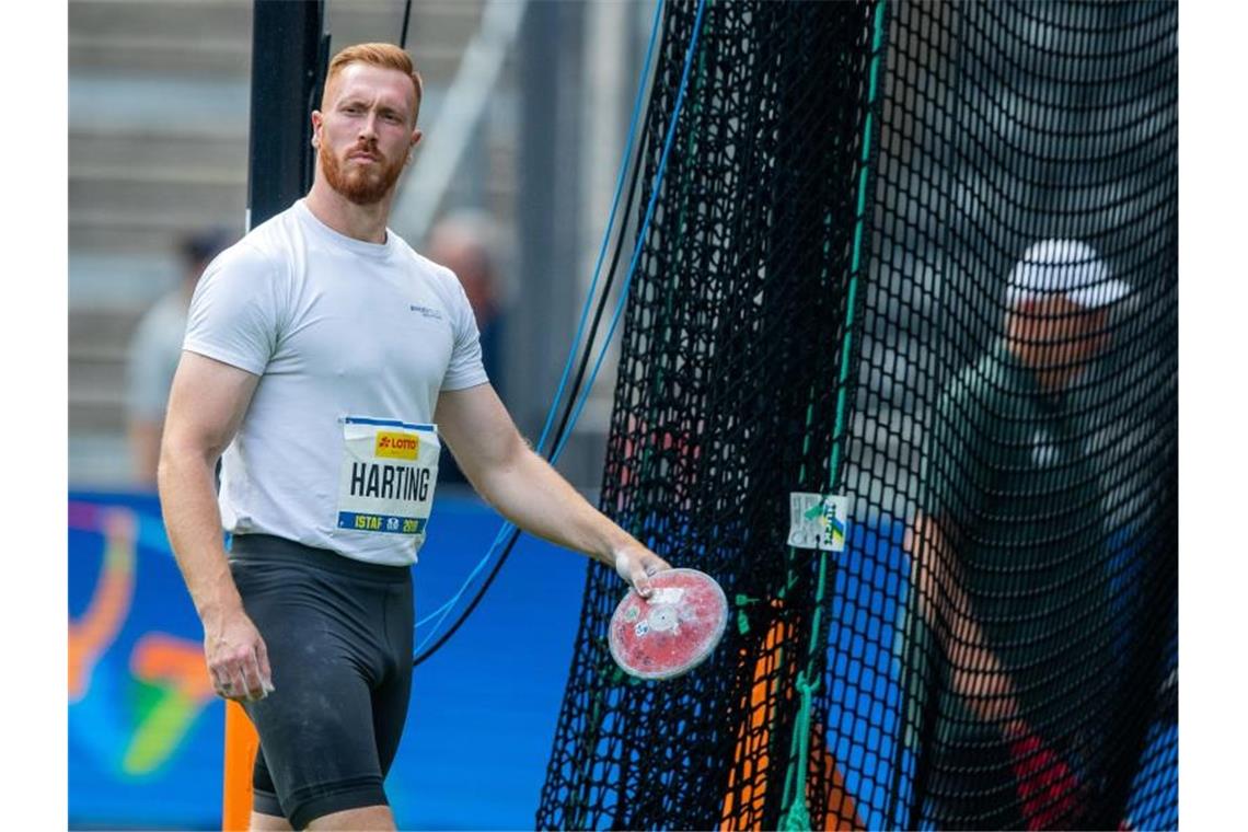 Zur Räson gebracht? Harting schweigt - und redet doch Wortgewaltig und schweigsam zugleich: Diskus-Olympiasieger Christoph Harting. Foto: Jens Büttner