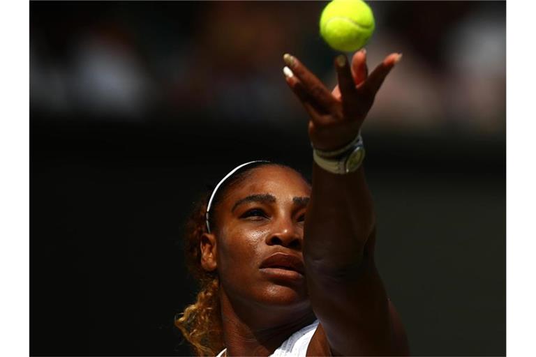 Würde mit einem Sieg über Simona Halep ihren 24. Grand-Slam-Titel holen: Serena Williams. Foto: Hannah Mckay/PA Wire