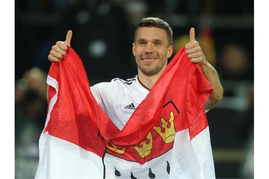 Würde sich bei Olympia 2020 gerne noch einmal das DFB-Trikot überstreifen: Lukas Podolski Foto: Ina Fassbender