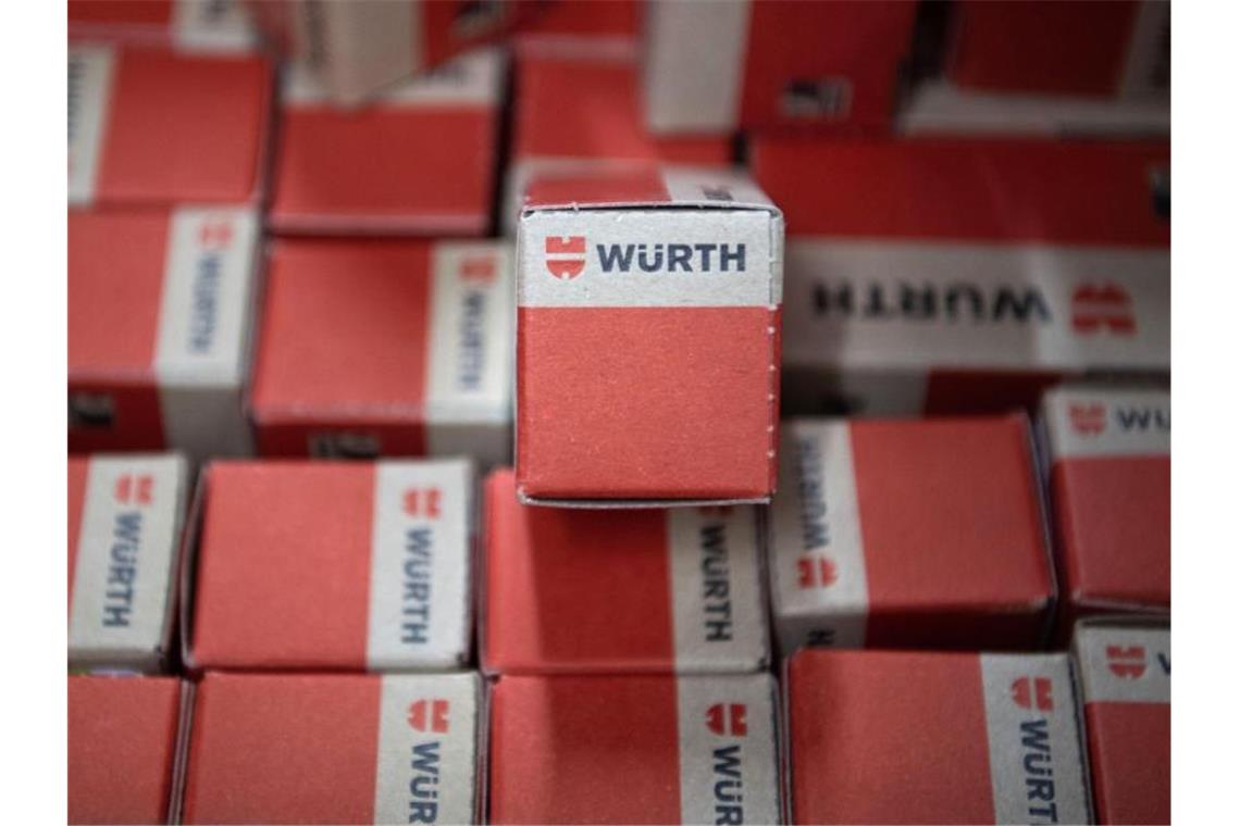 Würth verkauft Befestigungs- und Montagetechnik an Handwerks- und Industriebetriebe. Foto: Marijan Murat/dpa