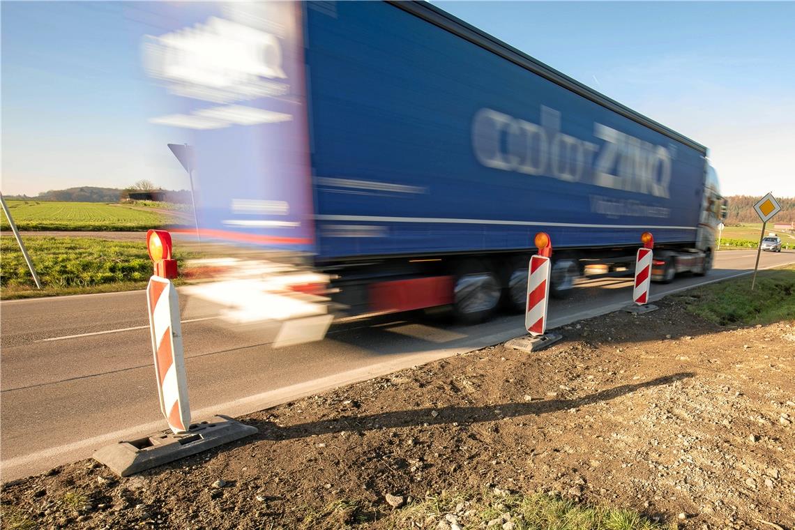 Wüstenbacher Weg // Die Auffahrten auf den Autobahnzubringer/L1115 in Großaspach nach dem Rückbau