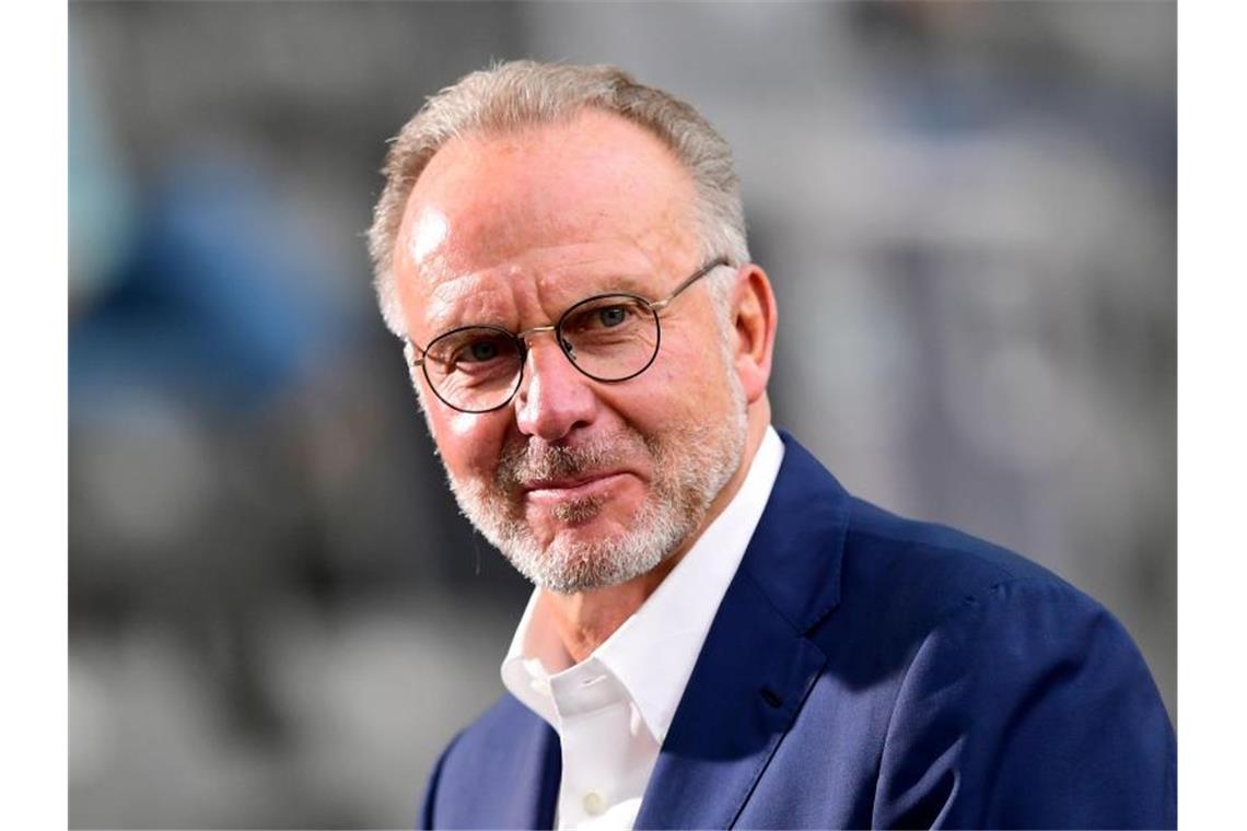 Wurde als DFB-Chef vorgeschlagen: Karl-Heinz Rummenigge. Foto: Robert Michael/dpa-Zentralbild/Pool/dpa