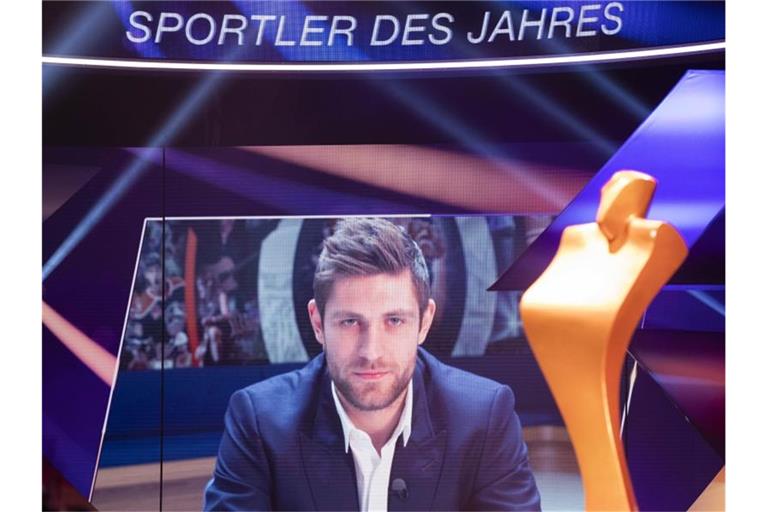 Wurde als erster Eishockeyspieler Deutschlands „Sportler des Jahres“: NHL-Star Leon Draisaitl. Foto: Tom Weller/dpa-Pool/dpa