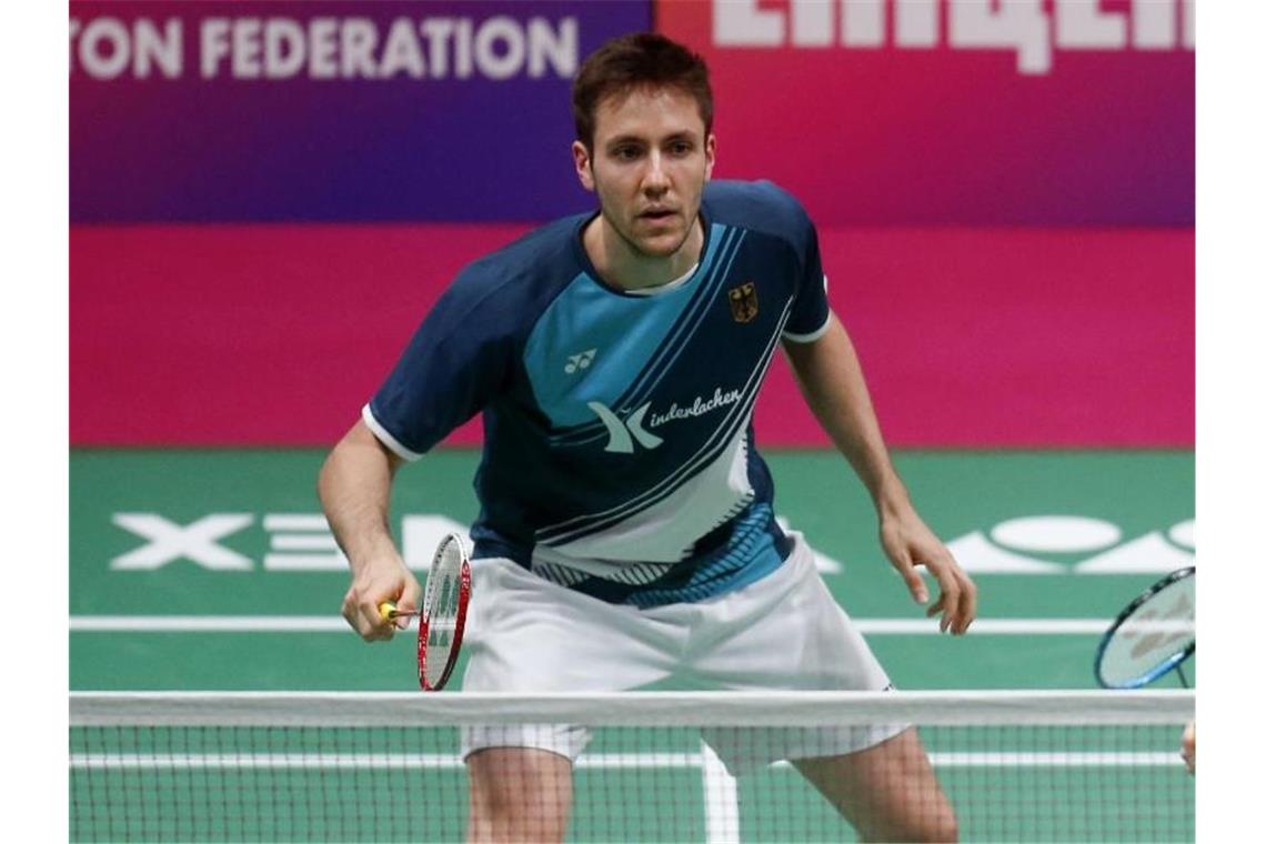 Positiver Test bei Lamsfuß: Kein Badminton-Finale im Doppel Wurde bei der EM positiv auf das Coronavirus getestet: Mark Lamsfuß. Foto: Efrem Lukatsky/AP/dpa