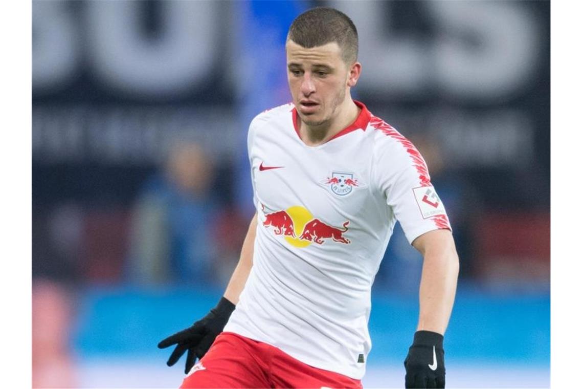 Wurde bei RB Leipzig zum Leistungsträger: Diego Demme. Foto: Sebastian Kahnert/zb/dpa