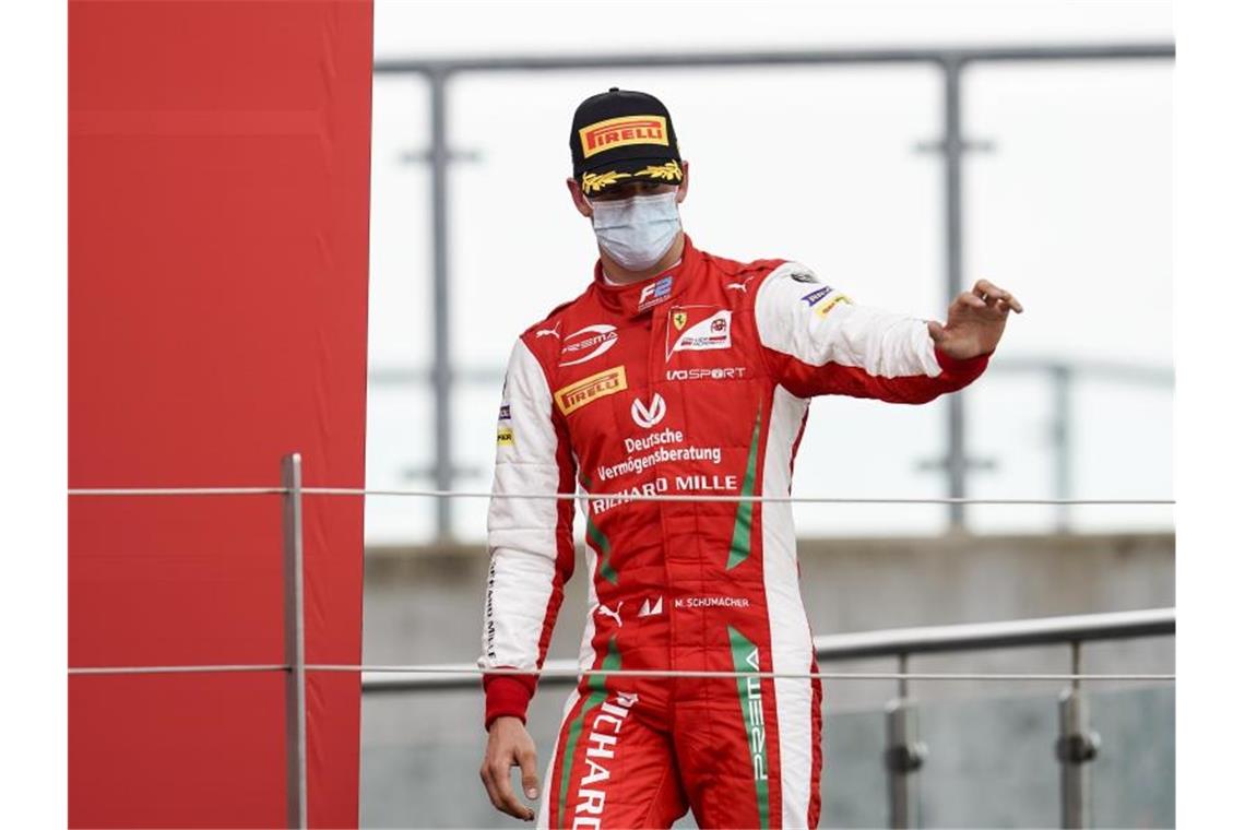 Wurde beim Sprintrennen der Formel 2, in Silverstone Zweiter: Mick Schumacher. Foto: James Gasperotti/ZUMA Wire/dpa