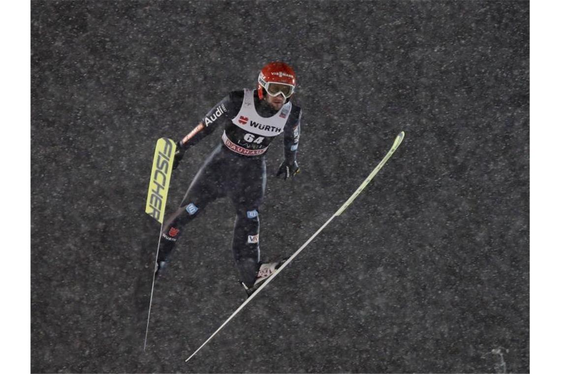 Wurde beim Weltcup in Lahti Vierter: Markus Eisenbichler. Foto: Roni Rekomaa/Lehtikuva/dpa