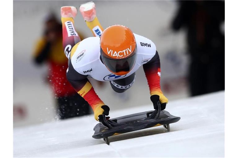 Wurde Fünfter in Innsbruck/Igls: Alexander Gassner. Foto: Matthias Schrader/AP/dpa