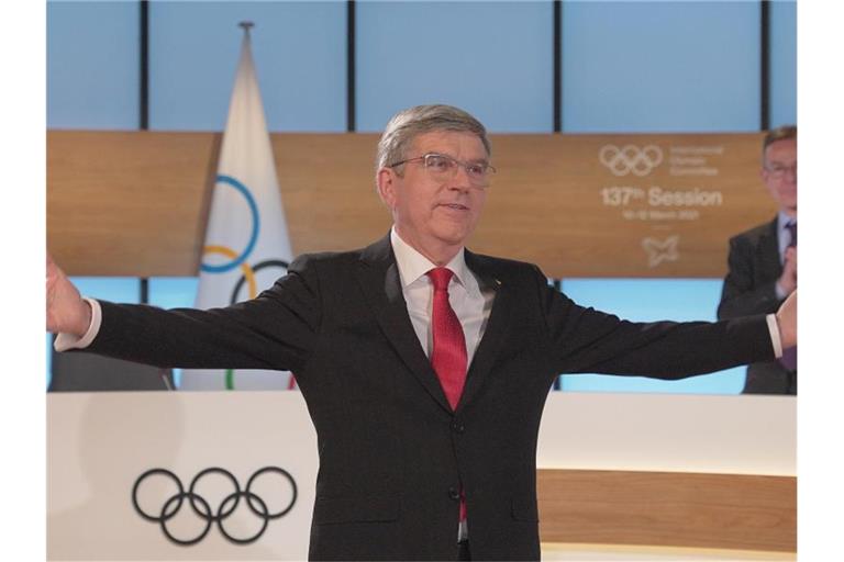 Wurde für weitere vier Jahre zum IOC-Präsident gewählt: Thomas Bach. Foto: -/IOC/dpa