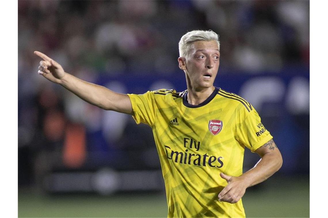 Wurde Opfer eines Überfalls: Arsenal-Star Mesut Özil. Foto: Ariana Ruiz/Pi/Prensa Internacional via ZUMA