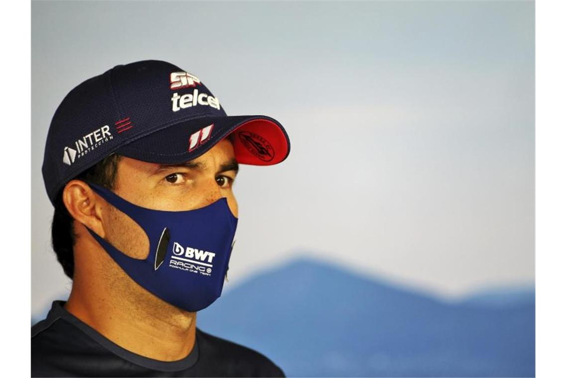 Hülkenbergs Blitz-Comeback: „Bisschen unwirklich“ Wurde positiv auf Corona getestet: Sergio Perez. Foto: Uncredited/POOL FIA/AP/dpa