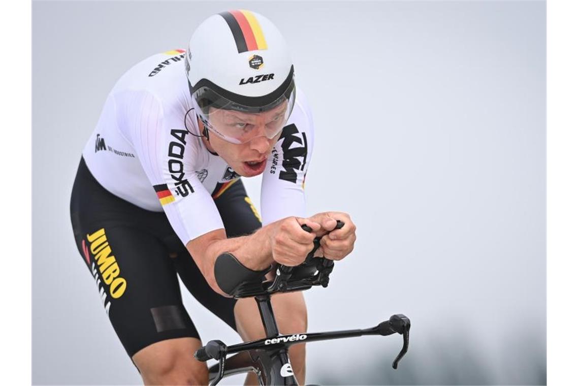 Martin: Nach Karriereende „erstmals im Leben keine Pläne“ Wurde zum Abschluss seiner Karriere WM-Sechster im Zeitfahren: Tony Martin. Foto: David Stockman/BELGA/dpa
