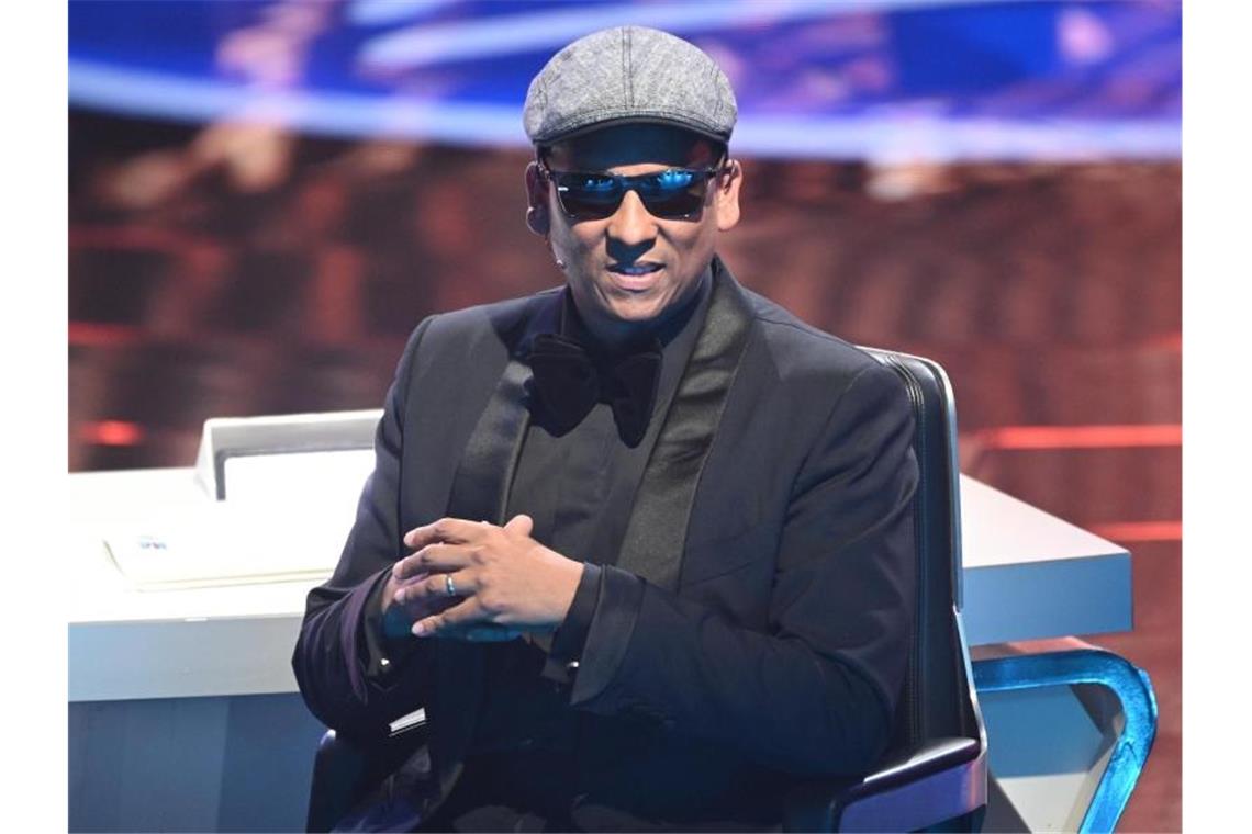 Xavier Naidoo beim Finale der RTL-Castingshow „Deutschland sucht den Superstar 2019“. Foto: Henning Kaiser/dpa