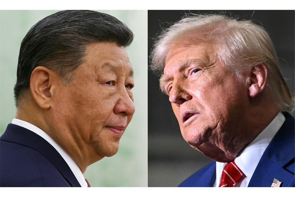 Europa ist Trump und Xi egal Xi Jinping und Donald Trump wollen miteinander ins Gespräch kommen.