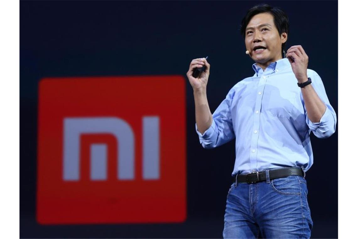 Xiaomi-Chef Lei Jun: Der Elektronikkonzern plant eine E-Auto-Fabrik in Peking. Foto: Wu Hong/EPA/dpa