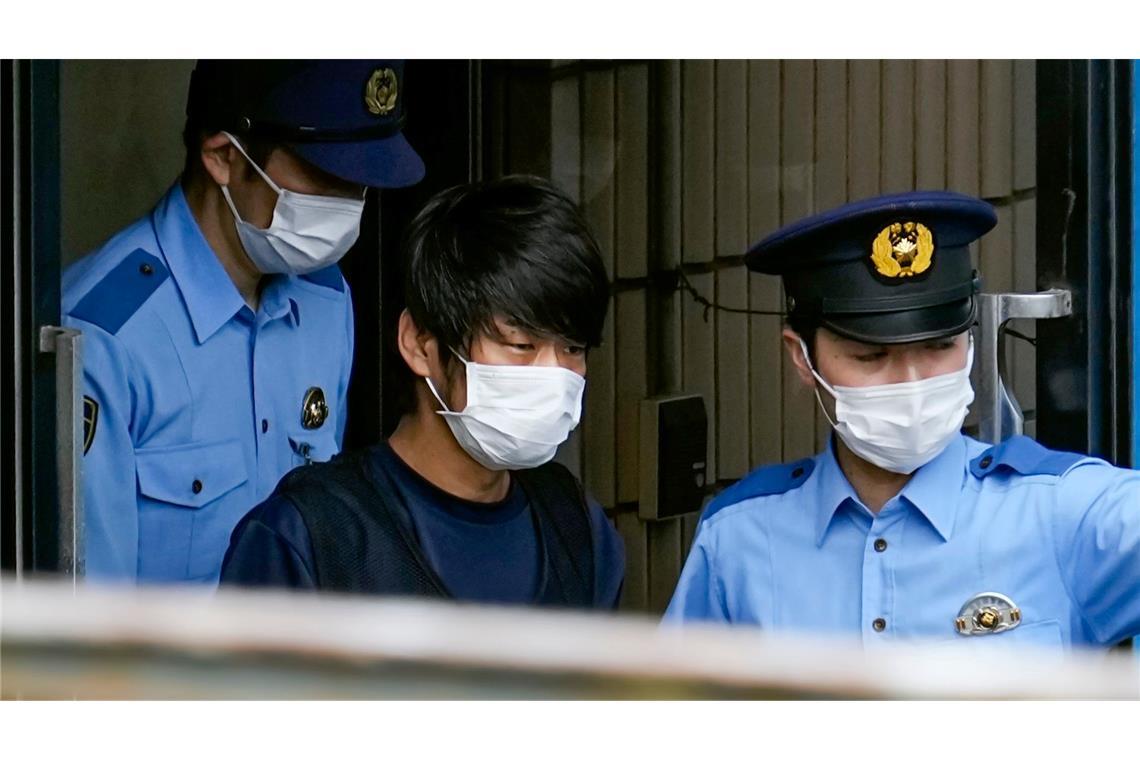 Yamagami hat gestanden, Abe mit einer selbstgebauten Schusswaffe während einer Wahlkampfrede erschossen zu haben. (Archivbild)