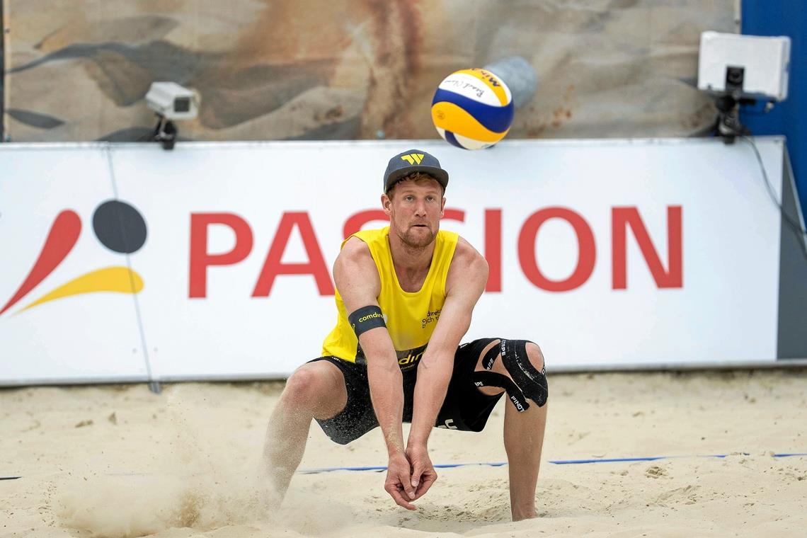 Yannick Harms wird auf absehbare Zeit nicht Beachvolleyball spielen können. Foto: Imago