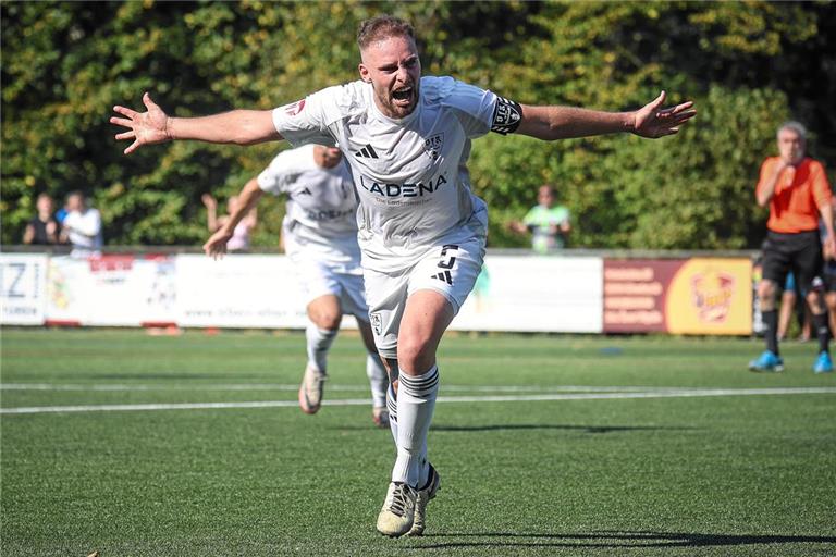 Yannik Traub und der VfR Murrhardt wollen diese Saison endlich den Aufstieg in die Bezirksliga bejubeln. Foto: Alexander Becher