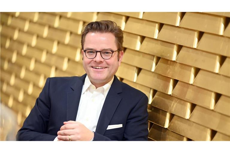 York Tetzlaff von der Fachvereinigung Edelmetalle erklärt, welche Faktoren den Goldpreis beeinflussen. (Archivbild)