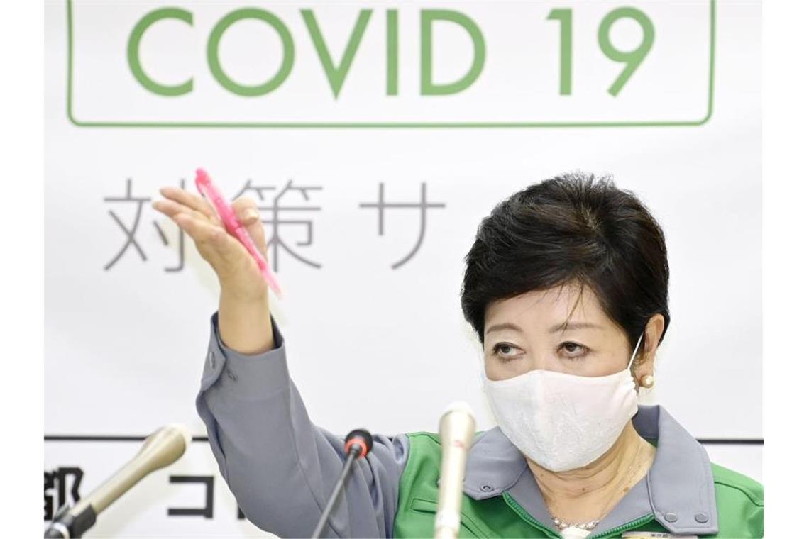 Tokios Gouverneurin: Tun alles für sichere Spiele Yuriko Koike ist die Gouverneurin der Präfektur Tokio. Foto: -/kyodo/dpa