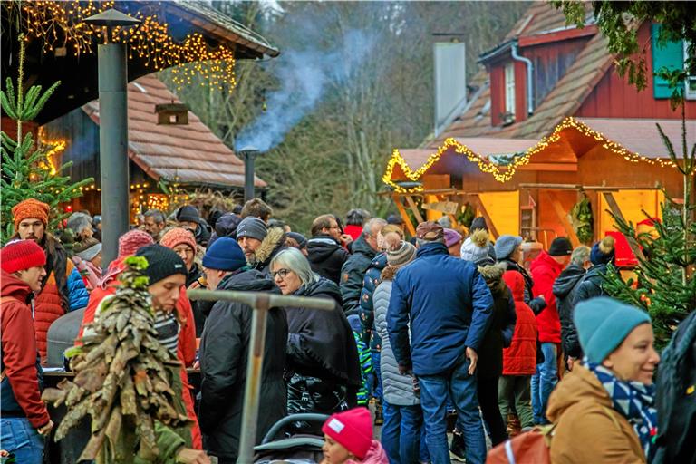 Zahlreiche Besucher fanden zu Fuß den Weg zur Glattenzainbachmühle, aber zu eng wurde es dort nie. Foto: Stefan Bossow