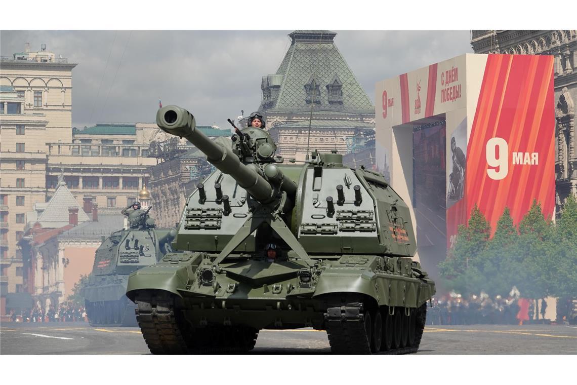 Parade im Krieg - Putin feiert Sieg über Nazideutschland