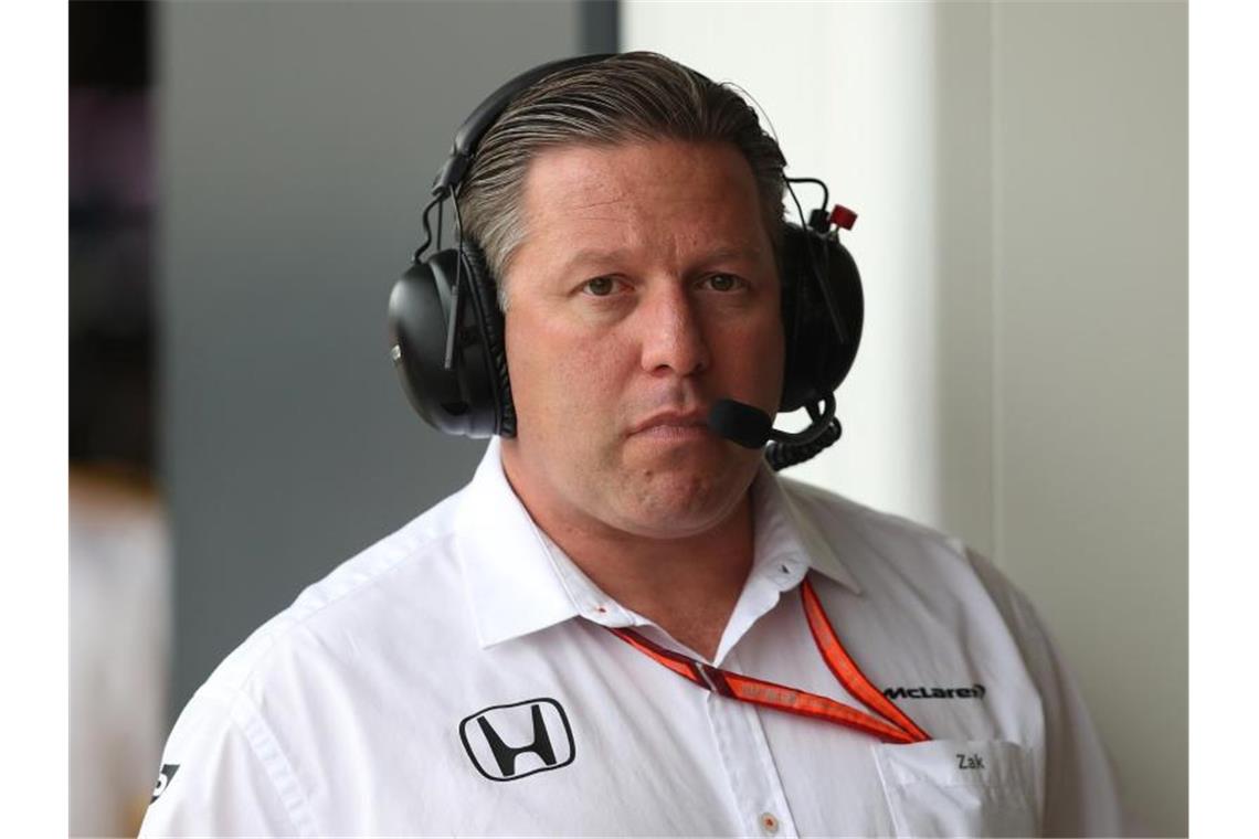Zak Brown, Motorsport-Chef des britischen Formel1-Rennstalls McLaren. Foto: David Davies/PA Wire/dpa