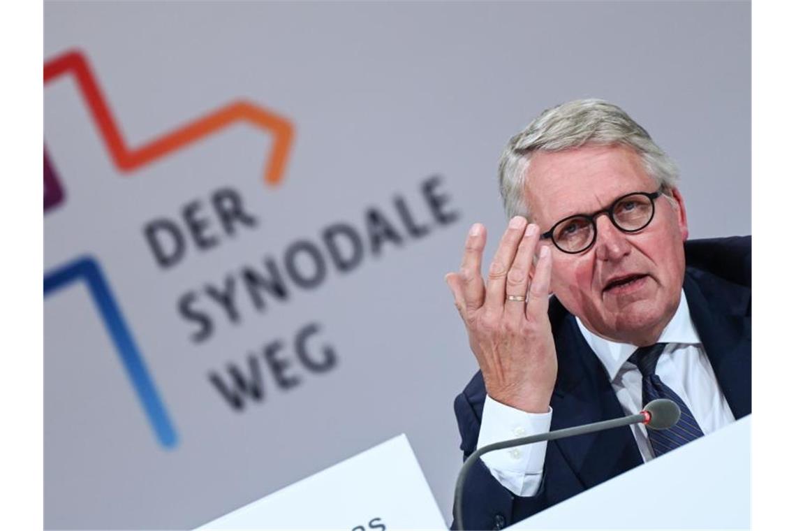 ZdK-Präsident Thomas Sternberg: „Machtstrukturen lassen sich ändern.“. Foto: Arne Dedert/dpa