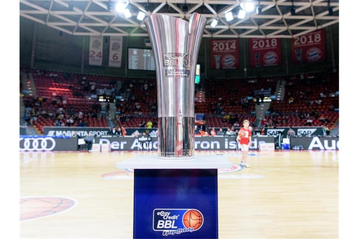 Zehn Teams der Basketball-Bundesliga werden in München einen Meister ausspielen. Foto: Matthias Balk/dpa