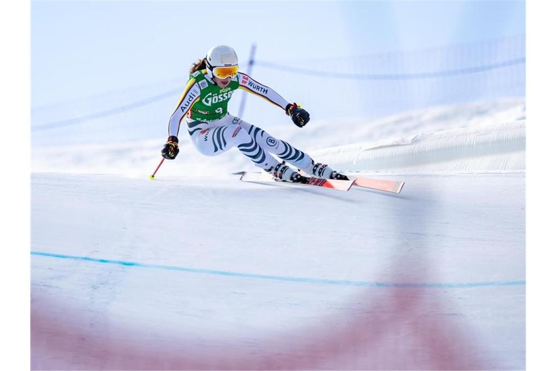 Zehnte in St. Anton: Kira Weidle. Foto: Expa/Johann Groder/APA/dpa