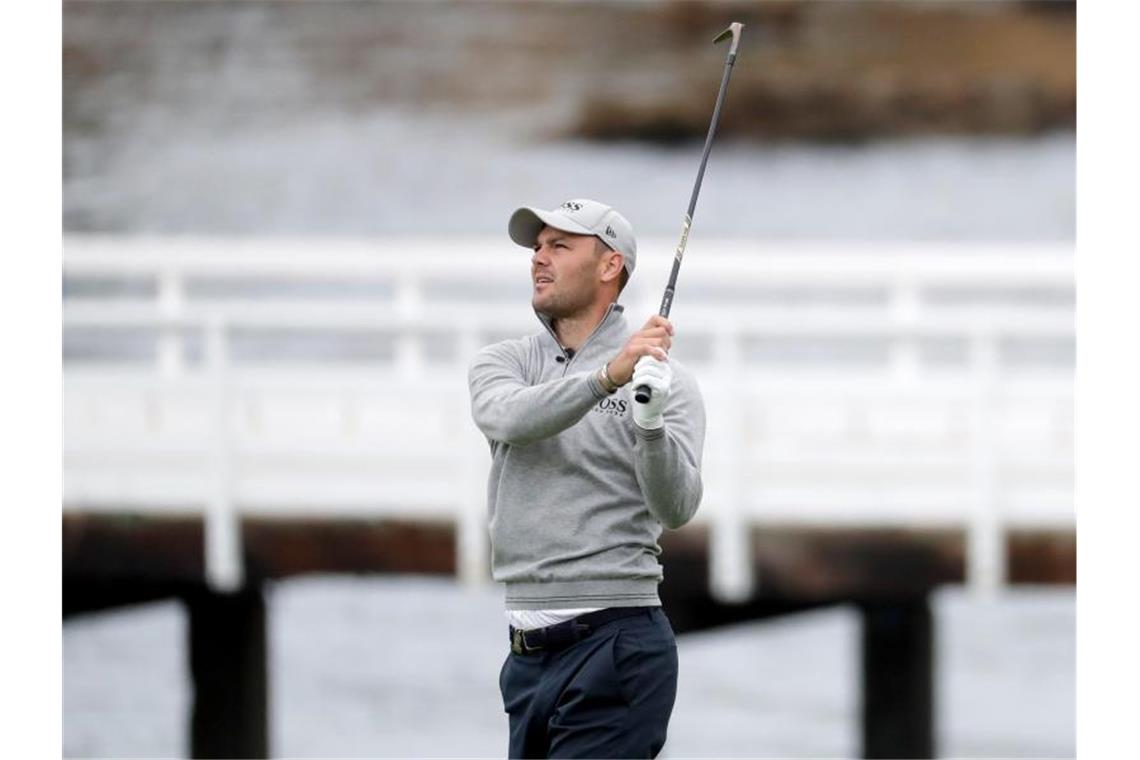 Zeigte sich zum Auftakt der 119. US Open in guter Form: Martin Kaymer. Foto: Matt York/AP