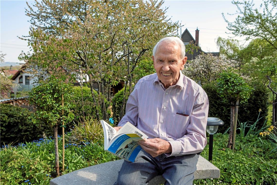 „Man hört schon das Rasseln der Panzer in der Ferne“ Zeitzeuge Ewald Tränke. Foto: A. Becher