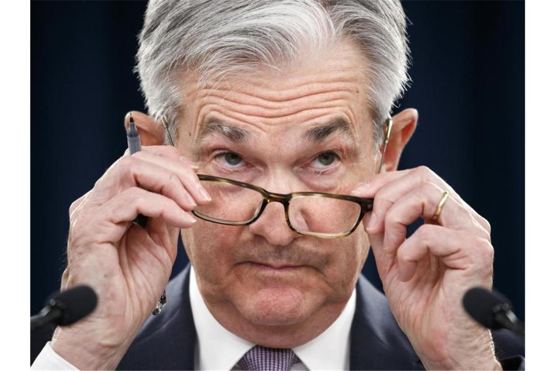 Zentralbankchef Jerome Powell wird den weiteren Kurs der Fed erläutern. Foto: Jacquelyn Martin/AP/dpa