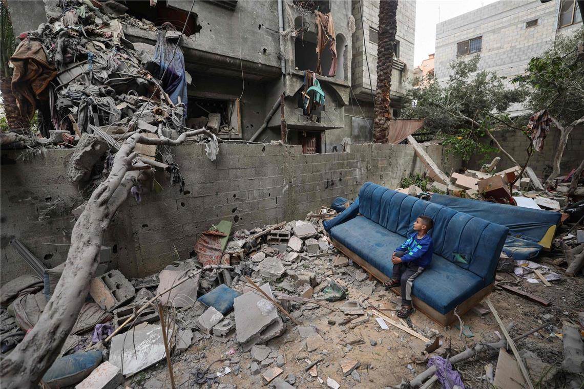 Netanjahu warnt Einwohner der Stadt Gaza: „verschwinden Sie" Zerstörung in Gaza.