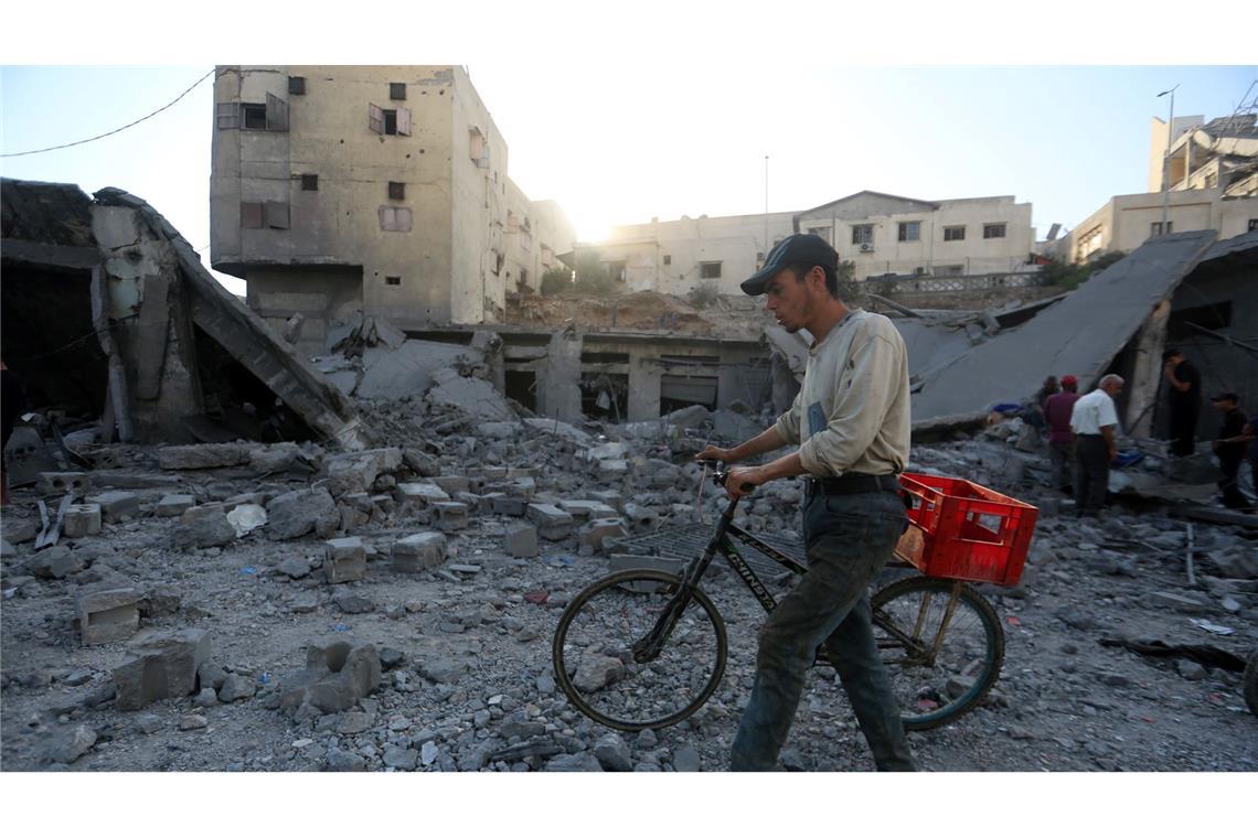 Zerstörungen in der Stadt Gaza. (Archivbild)