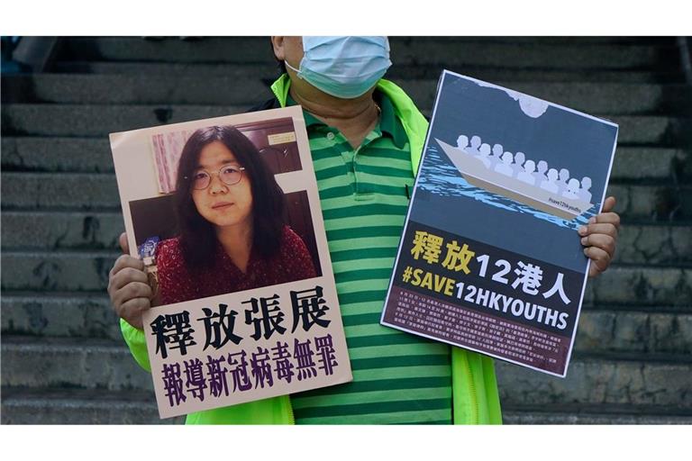 Zhang Zhan hatte bereits eine Haftstrafe wegen desselben Vorwurfs abgesessen. (Archivbild)