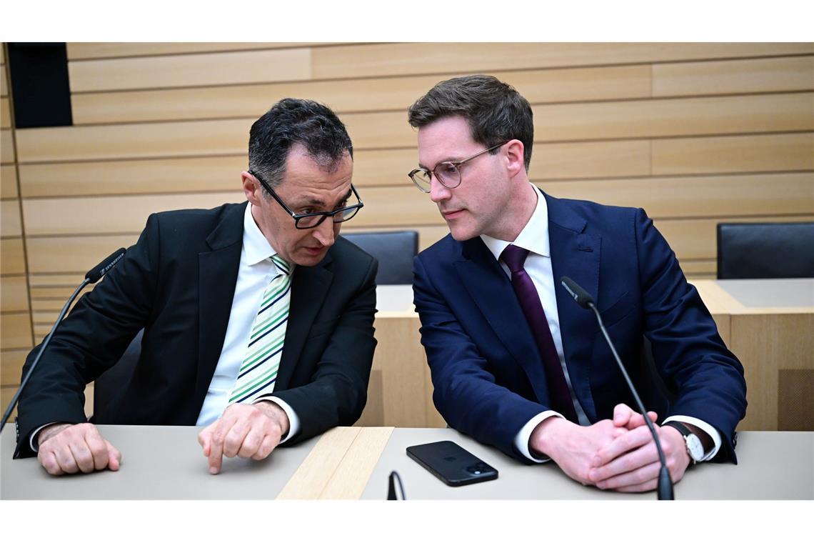 Ziel des Gesprächs ist es, Koalitionsverhandlungen vorzubereiten, um eine neue Landesregierung zu bilden.(Archiv)